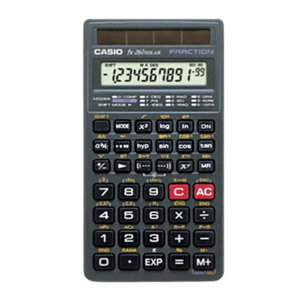 casio solar scientific calculator
